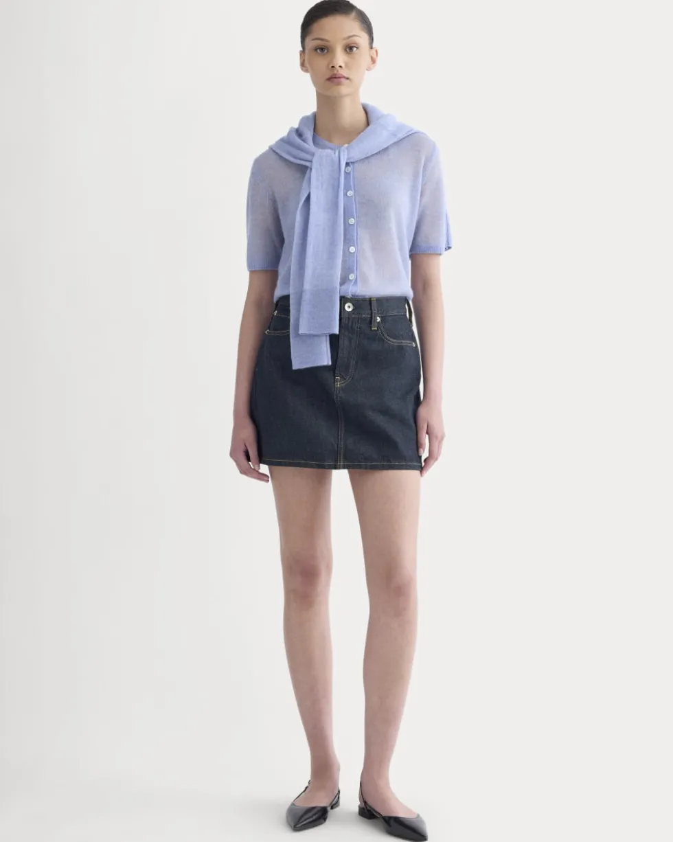 The Air Alpaca™ Short-Sleeve Cardigan