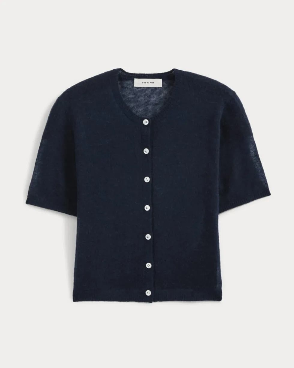 The Air Alpaca™ Short-Sleeve Cardigan