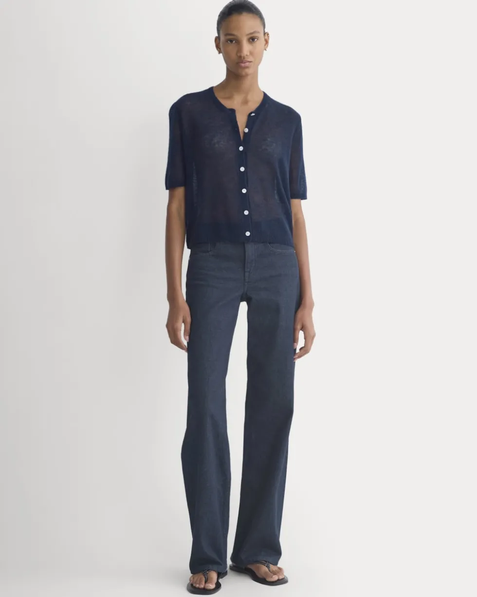The Air Alpaca™ Short-Sleeve Cardigan