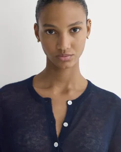 The Air Alpaca™ Short-Sleeve Cardigan