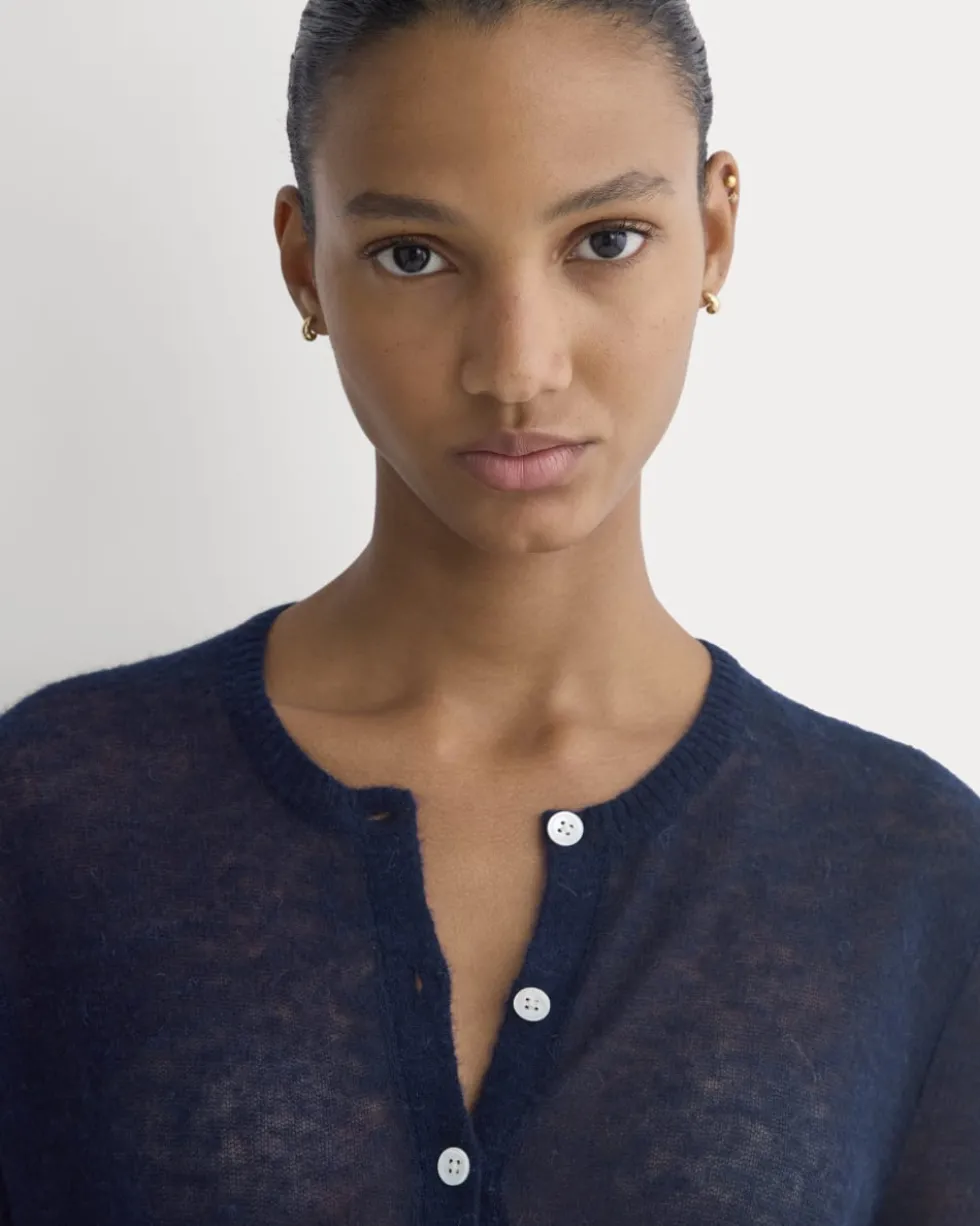 The Air Alpaca™ Short-Sleeve Cardigan
