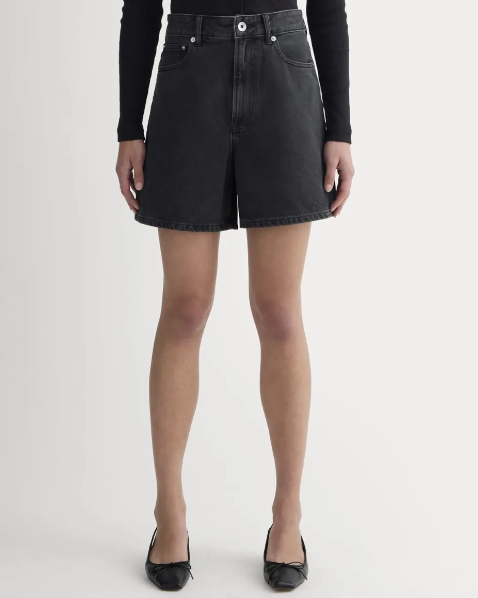 The A-Line Denim Short