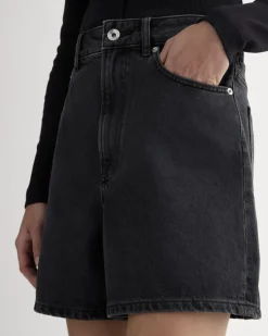 The A-Line Denim Short