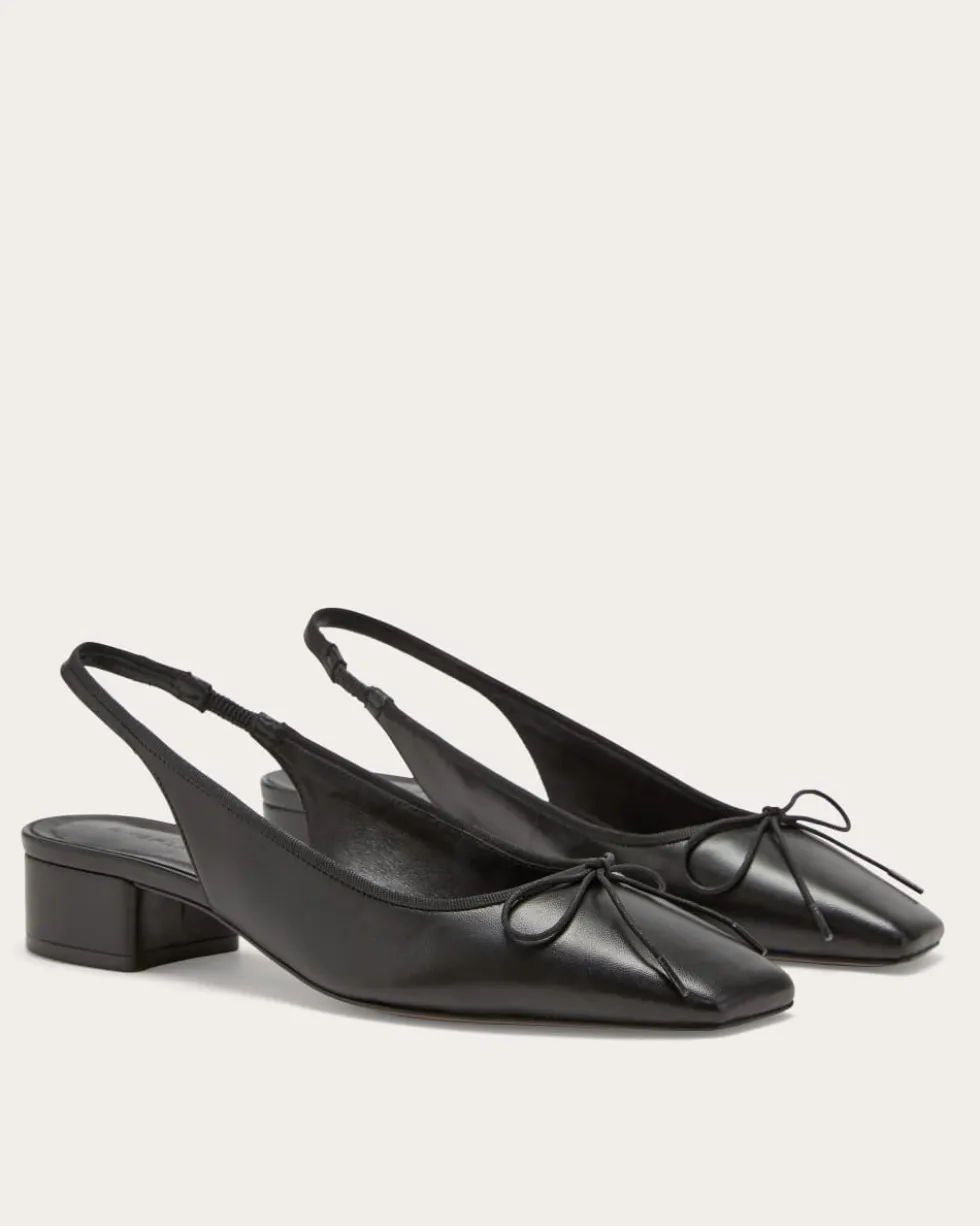 The Ballet Slingback Heel