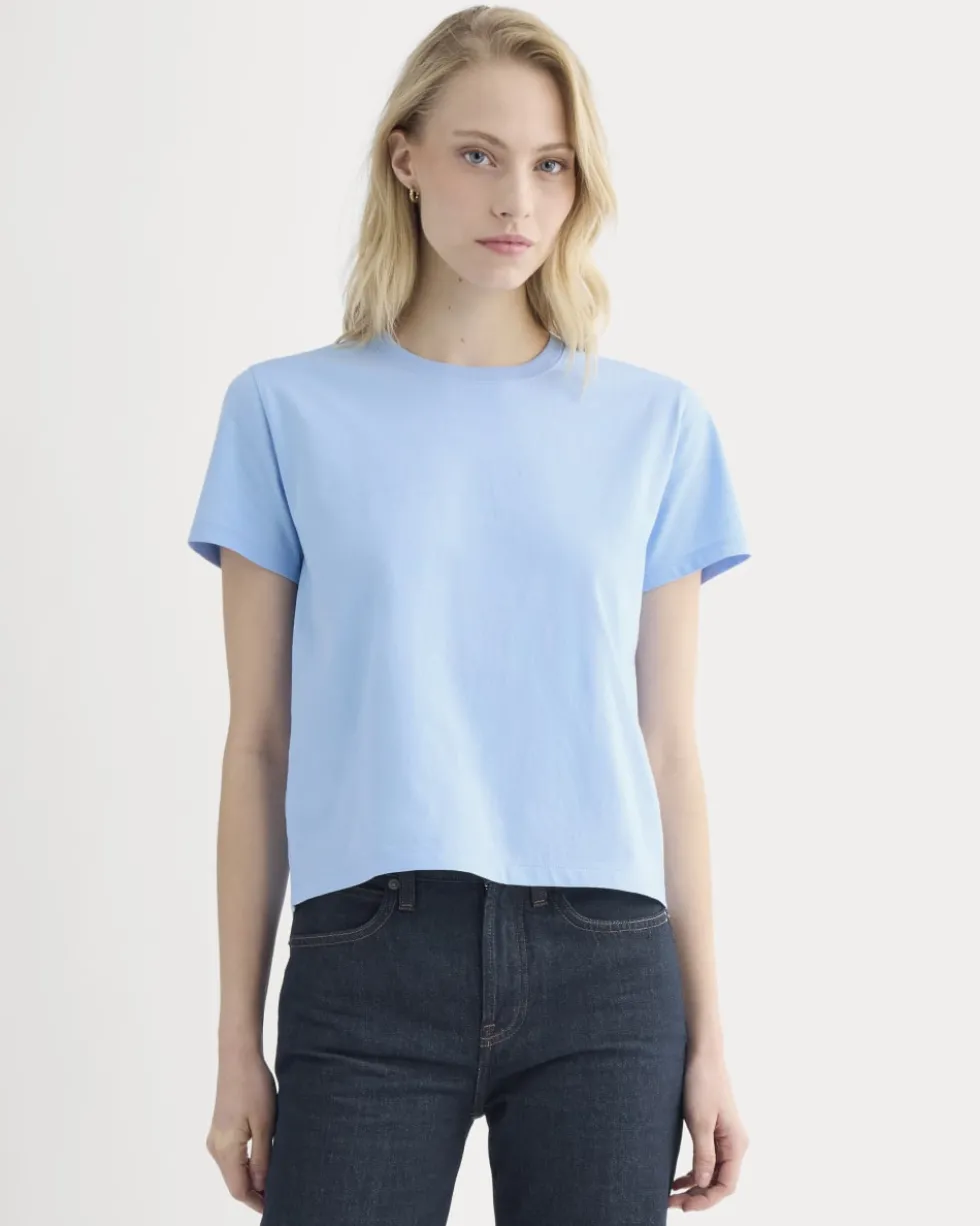 The Box-Cut Tee in Essential Cotton