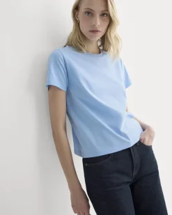 The Box-Cut Tee in Essential Cotton