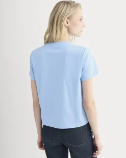 The Box-Cut Tee in Essential Cotton