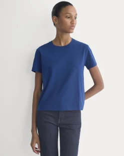 The Box-Cut Tee in Essential Cotton