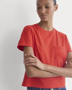 The Box-Cut Tee in Essential Cotton