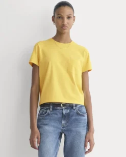The Box-Cut Tee in Essential Cotton
