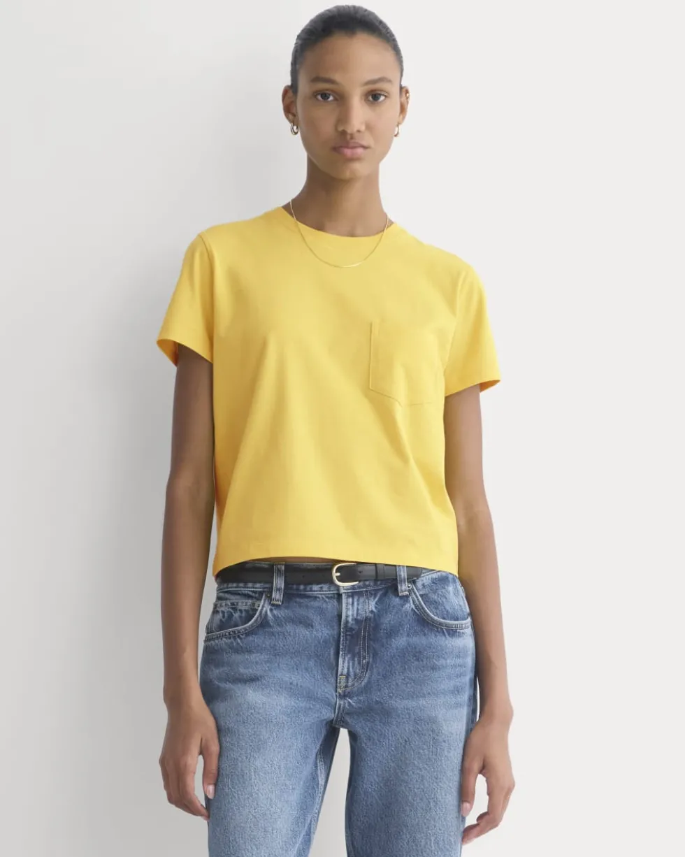 The Box-Cut Tee in Essential Cotton