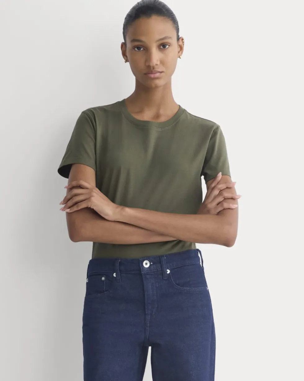The Box-Cut Tee in Essential Cotton