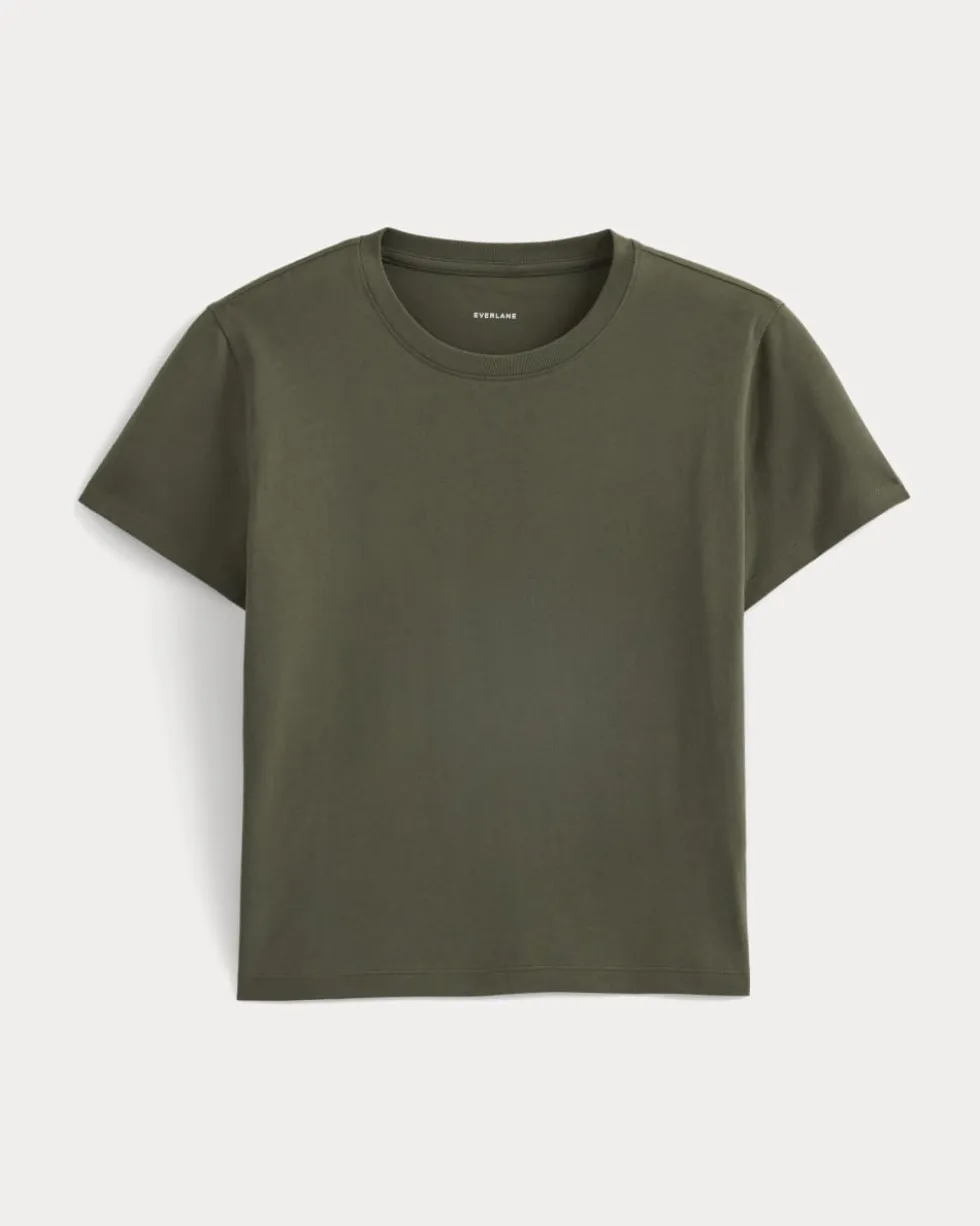 The Box-Cut Tee in Essential Cotton