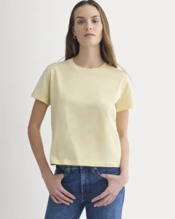 The Box-Cut Tee in Essential Cotton
