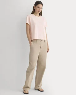 The Box-Cut Tee in Essential Cotton