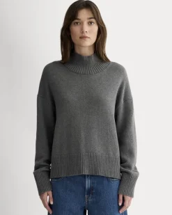 The Boxy Turtleneck in Everyday Cotton