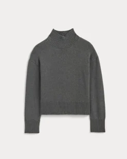 The Boxy Turtleneck in Everyday Cotton