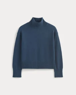 The Boxy Turtleneck in Everyday Cotton