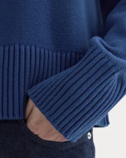 The Boxy Turtleneck in Everyday Cotton