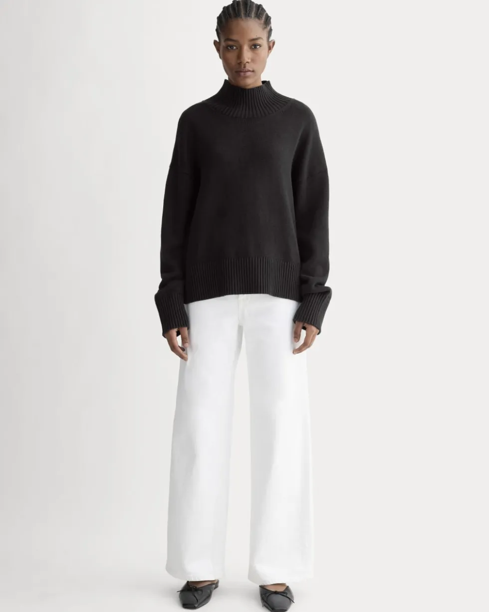 The Boxy Turtleneck in Everyday Cotton