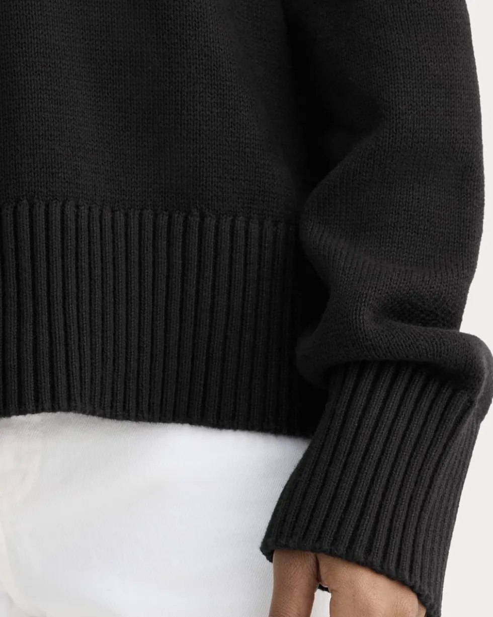 The Boxy Turtleneck in Everyday Cotton