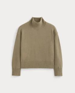 The Boxy Turtleneck in Everyday Cotton
