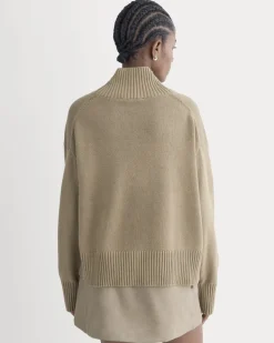 The Boxy Turtleneck in Everyday Cotton