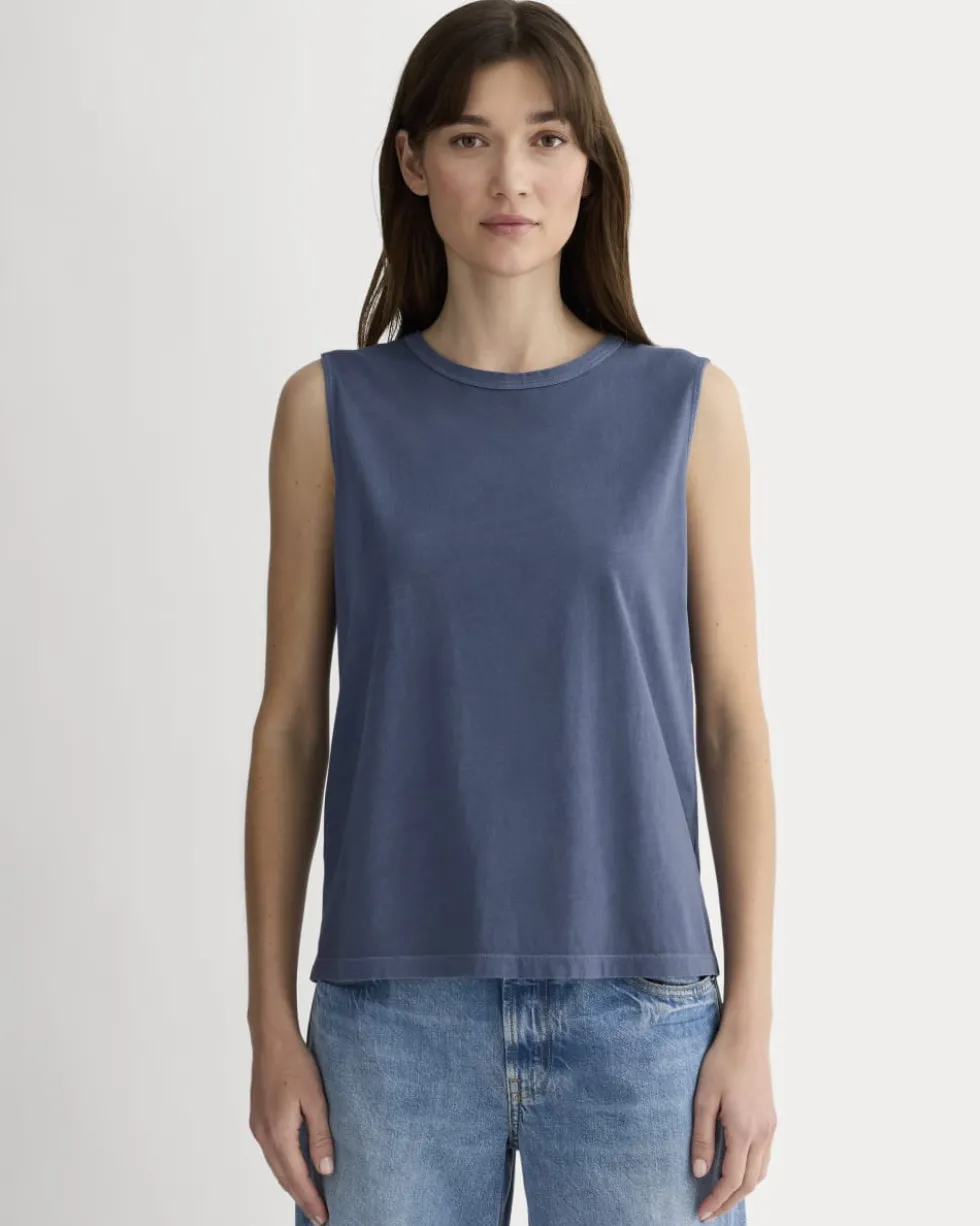 The Boyfriend Tank in Essential Cotton