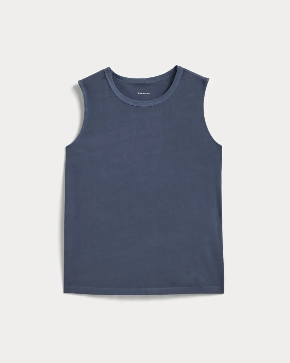 The Boyfriend Tank in Essential Cotton