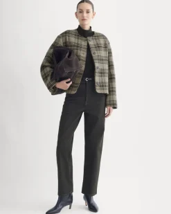 The Cocoon Coat in Wool