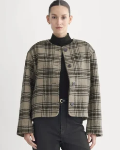 The Cocoon Coat in Wool