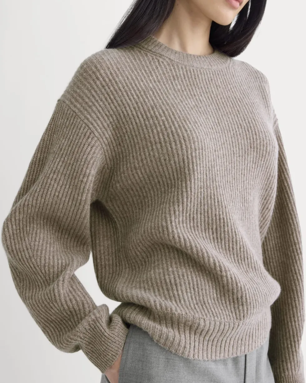 The Cocoon Crew in Wool Cashmere