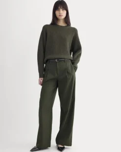 The Cocoon Crew in Wool Cashmere