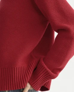 The Cotton Honeycomb Square Crew