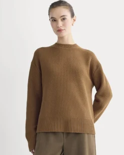The Cotton Honeycomb Square Crew