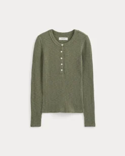 The Cozy Rib Henley