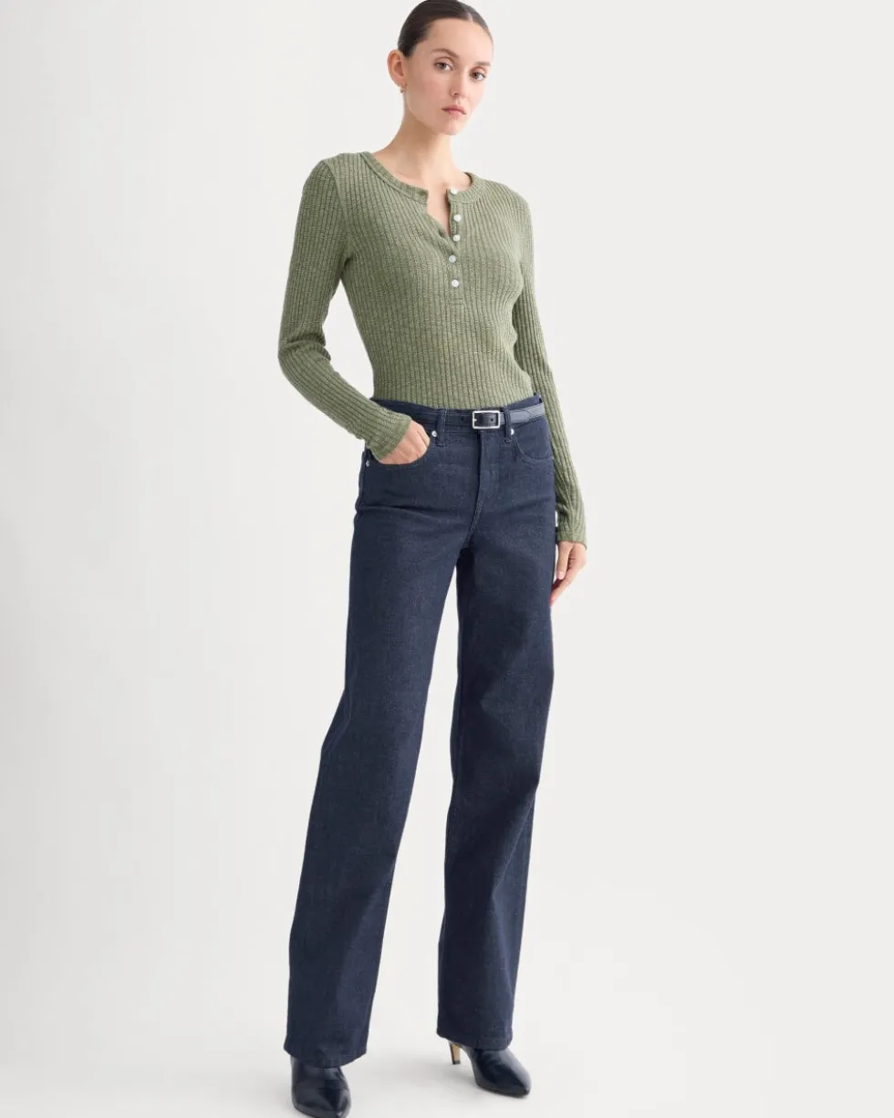 The Cozy Rib Henley