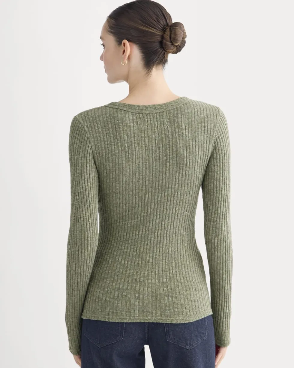 The Cozy Rib Henley