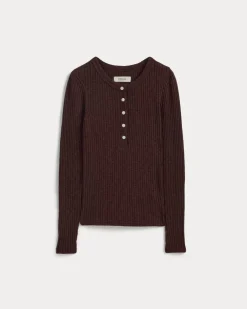 The Cozy Rib Henley