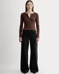 The Cozy Rib Henley