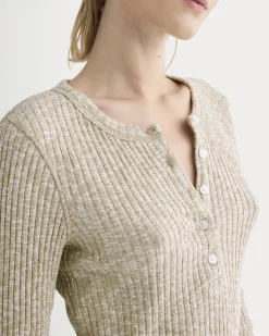 The Cozy Rib Henley