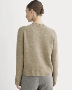 The Crew Cardigan in Alpaca