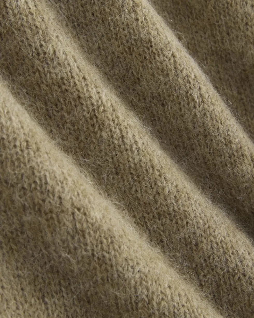 The Crew Cardigan in Alpaca