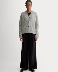 The Crew Cardigan in Alpaca