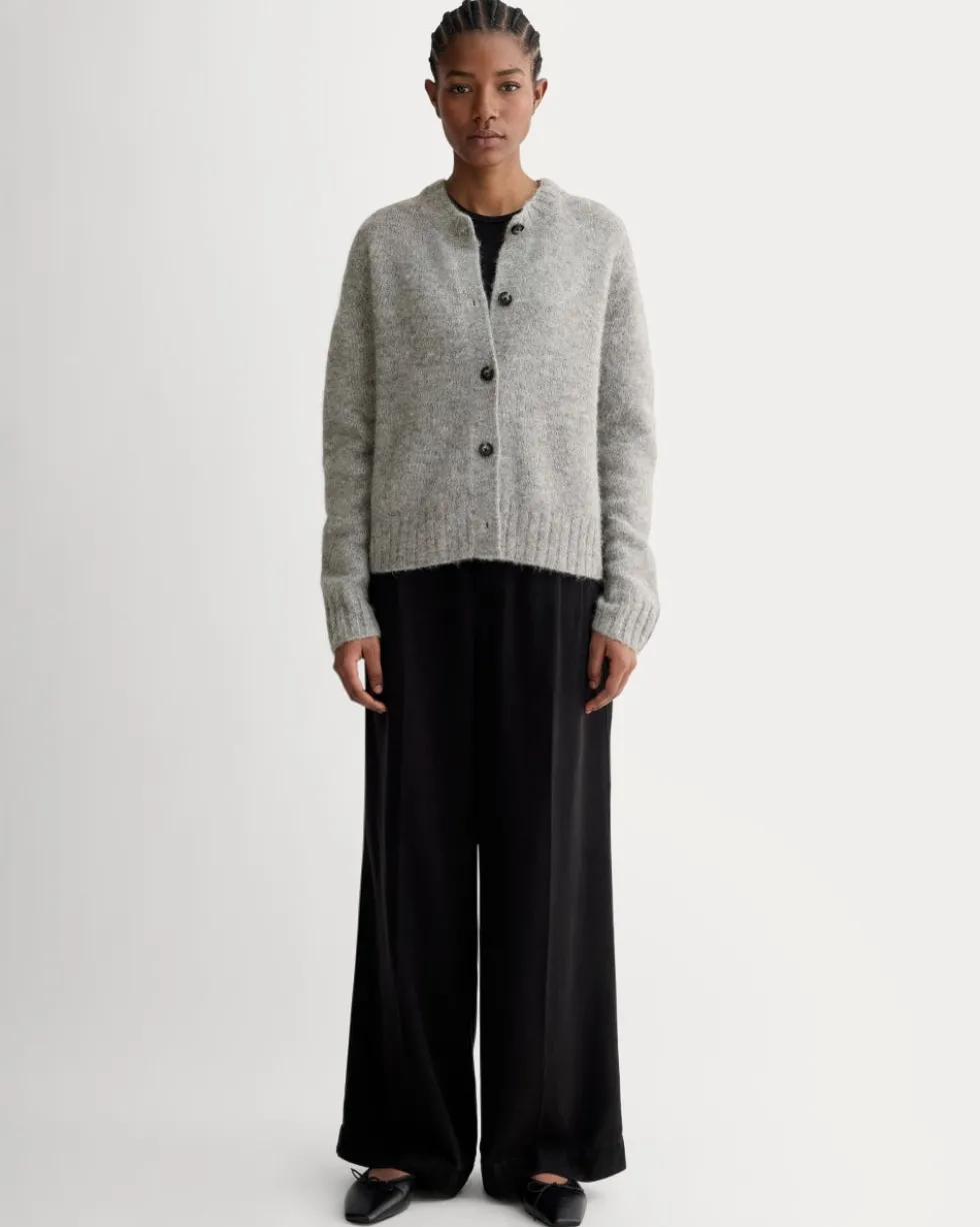 The Crew Cardigan in Alpaca