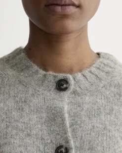 The Crew Cardigan in Alpaca