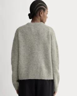 The Crew Cardigan in Alpaca