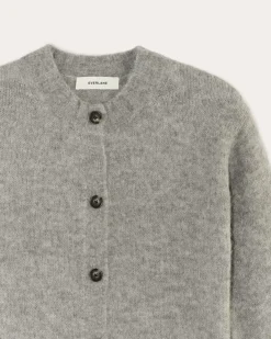The Crew Cardigan in Alpaca