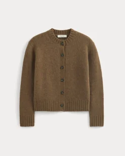 The Crew Cardigan in Alpaca