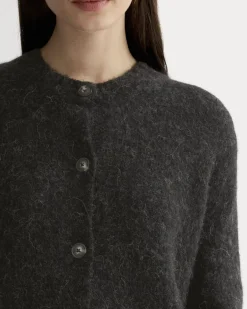 The Crew Cardigan in Alpaca